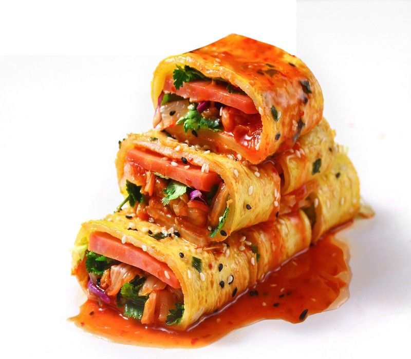 國民小吃“烤冷面”，每天吃都不膩~