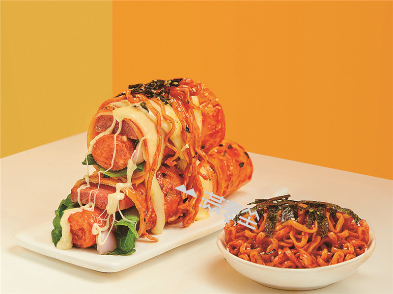 厚芝士火雞面烤冷面